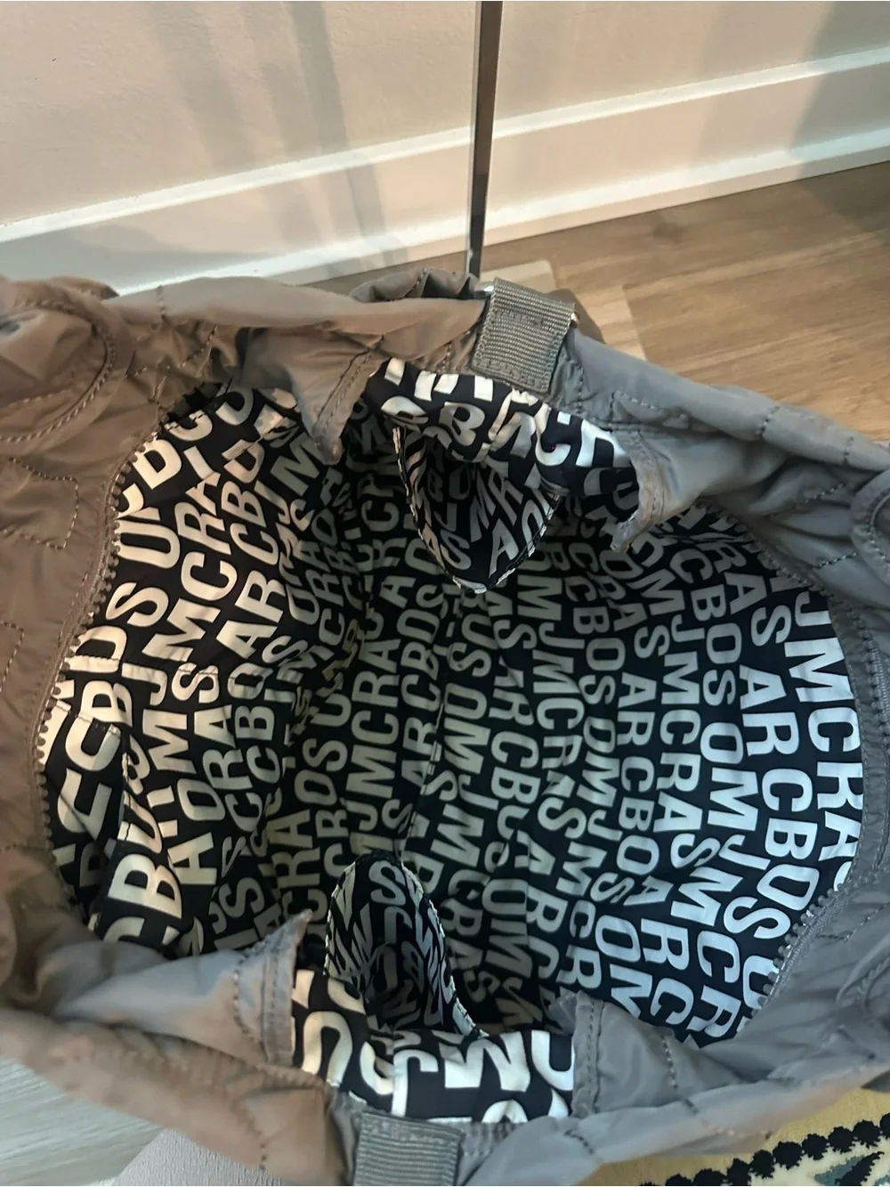 Marc by Marc Jacob’s Quilted Nylon Diaper Bag